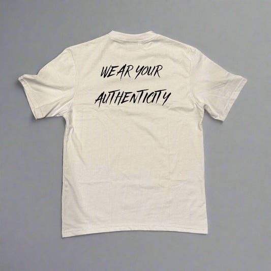 Tailored Portrayal Premium White T-Shirt