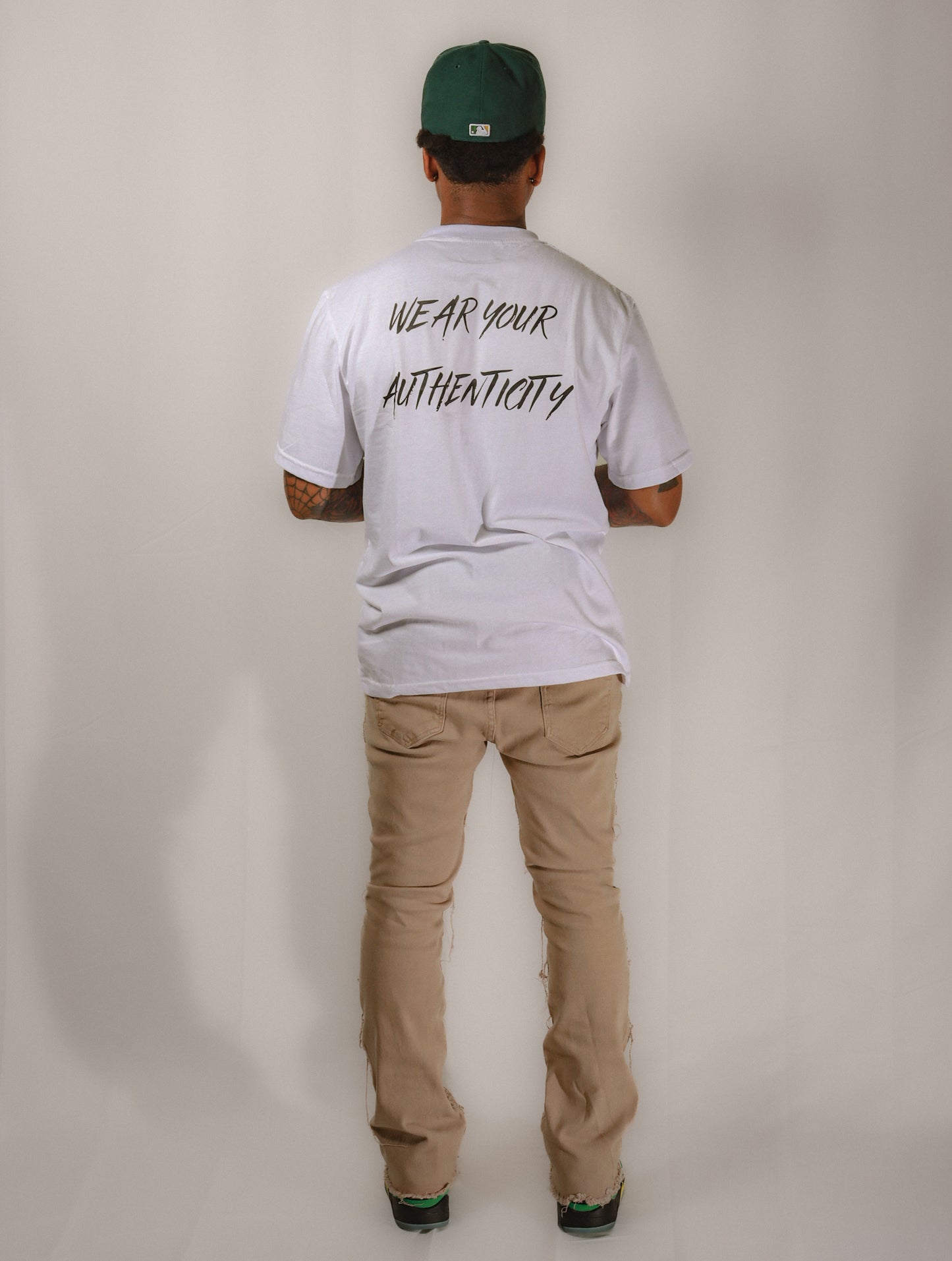 Tailored Portrayal Premium White T-Shirt