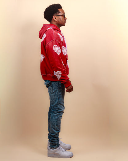 Red Lovers N’ Friends Hoodie