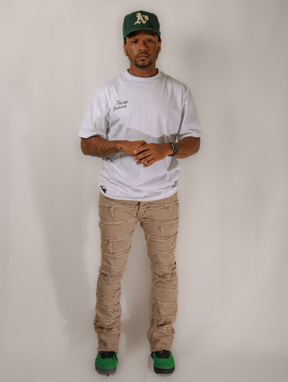 Tailored Portrayal Premium White T-Shirt